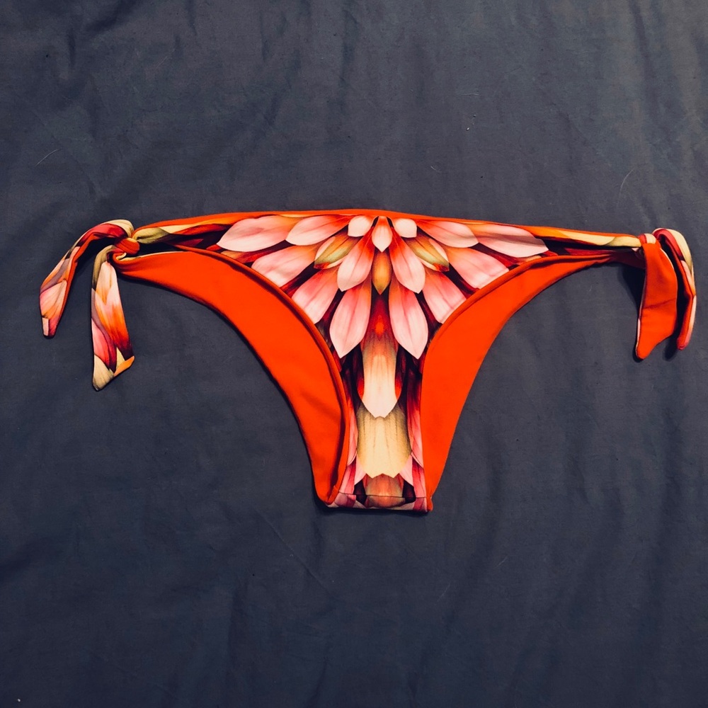 Floral Bikini Bottom by Robin Piccone